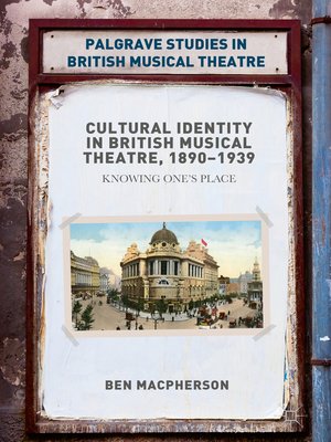 cover image of Cultural Identity in British Musical Theatre, 1890–1939